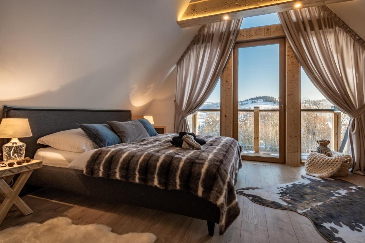 Na Skraju Lasu Domki Z Balia, Jacuzzi Biały Dunajec Exterior foto