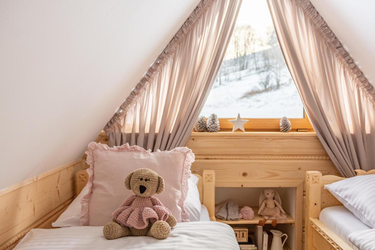 Na Skraju Lasu Domki Z Balia, Jacuzzi Biały Dunajec Exterior foto