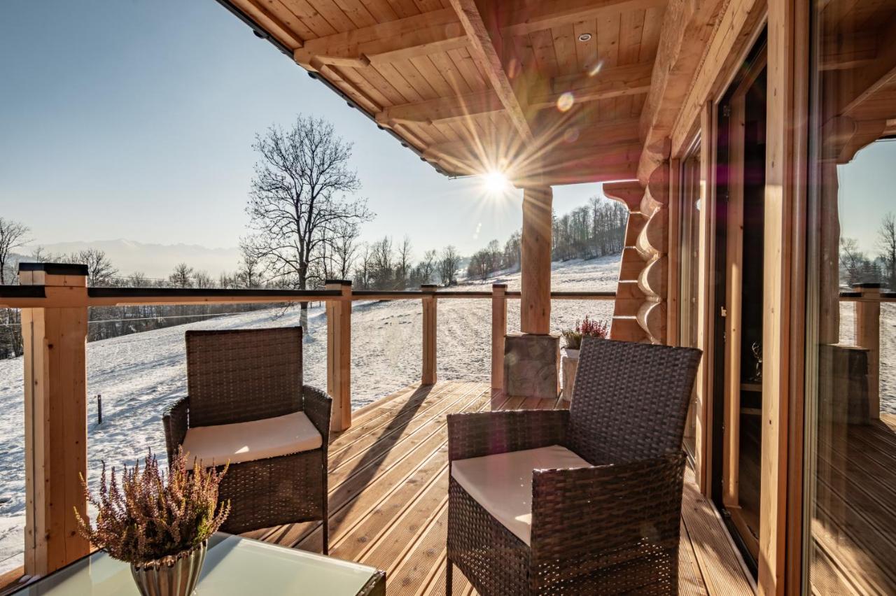 Na Skraju Lasu Domki Z Balia, Jacuzzi Biały Dunajec Exterior foto